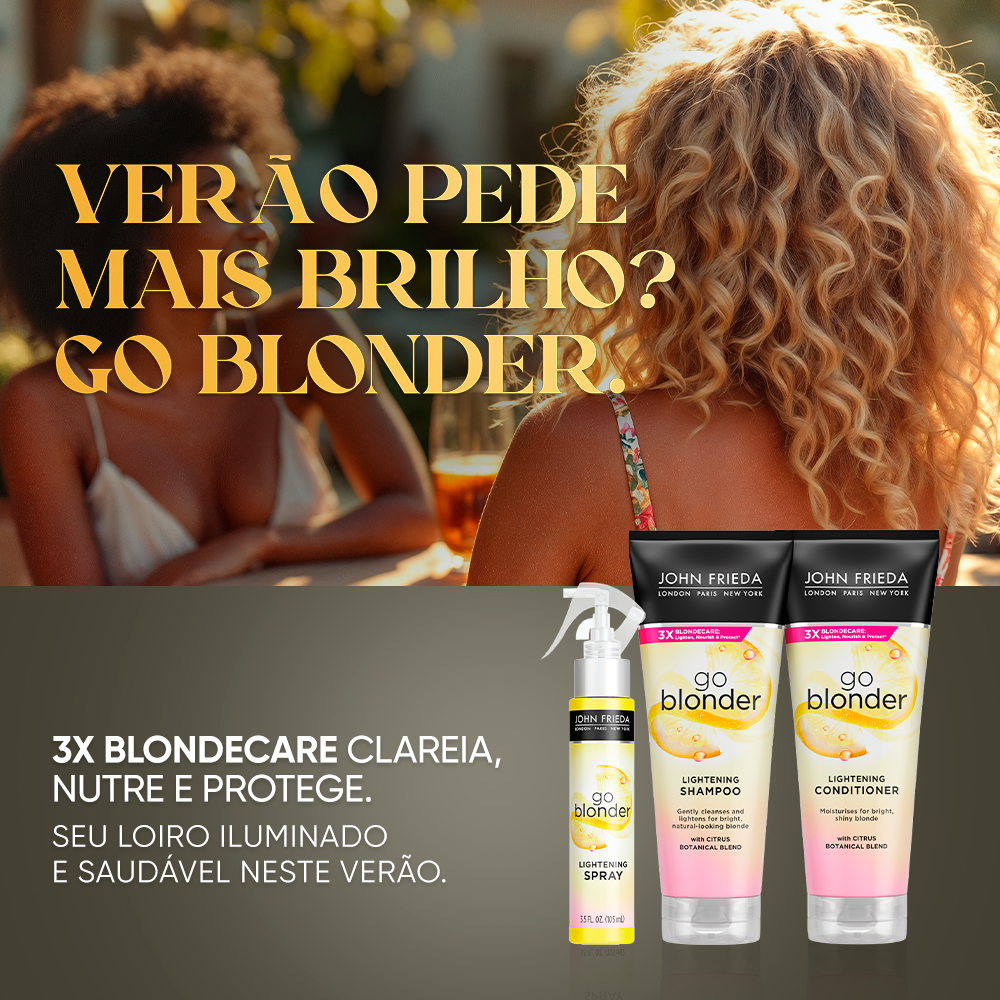 [JOHN FRIEDA] Campanha Go Blonder - Mobile LP 3